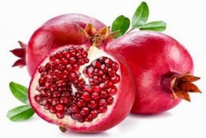 Buah delima merah