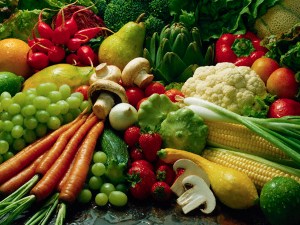 Fruits and Vegetables --- Image by © Fukuhara, Inc./CORBIS